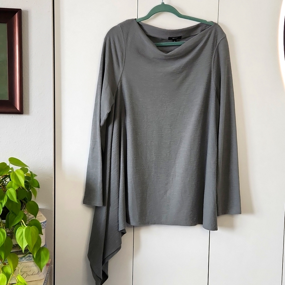 Simply Vera by Vera Wang Scoopneck High Low Long Sleeve